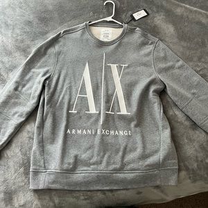 Armani exchange sweatshirt NWT